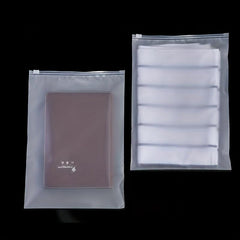 10 Pcs Translucent Storage Bags Lightweight Clothes Organizers