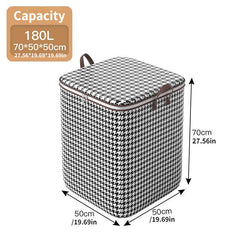 Quilt Organizer Bag Dustproof Foldable Storage Box