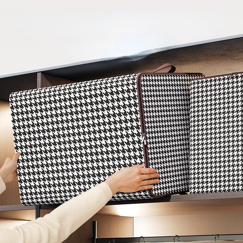 Quilt Organizer Bag Dustproof Foldable Storage Box