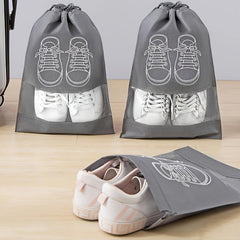 Shoe Storage Bag Drawstring Travel Luggage Dustproof