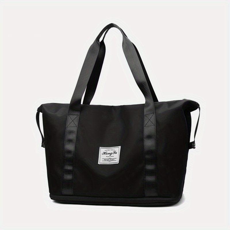 Dry Wet Separation Duffel Bag Portable Travel Gym Bag