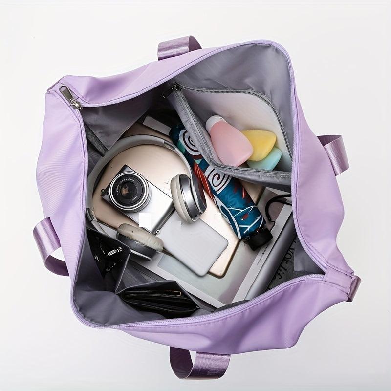 Dry Wet Separation Duffel Bag Portable Travel Gym Bag