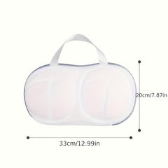 Mesh Zipper Underwear Laundry Bag Anti Deformation Bra Laundry Bag