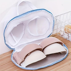 Mesh Zipper Underwear Laundry Bag Anti Deformation Bra Laundry Bag