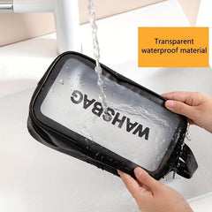 Portable Transparent Toiletry Bag Waterproof Travel Wash Bag