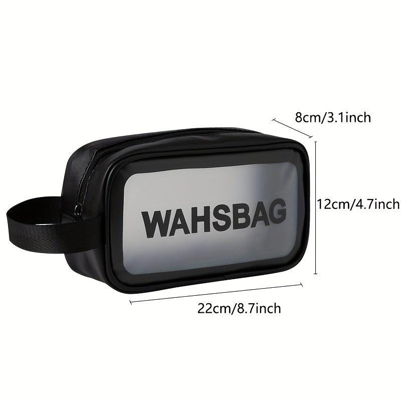 Portable Transparent Toiletry Bag Waterproof Travel Wash Bag