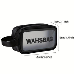 Portable Transparent Toiletry Bag Waterproof Travel Wash Bag