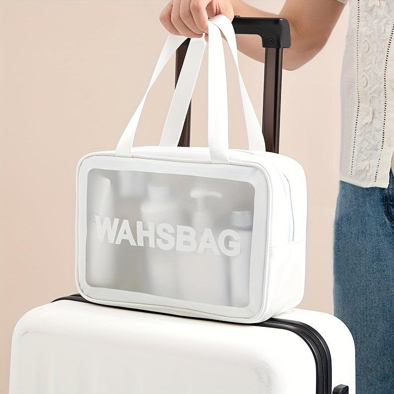 Portable Transparent Toiletry Bag Waterproof Travel Wash Bag
