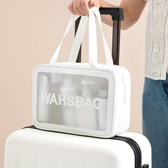 Portable Transparent Toiletry Bag Waterproof Travel Wash Bag
