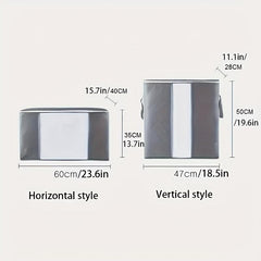 2PCS Large Capacity Quilt Storage Bag Foldable Travel Luggage Packing Cube