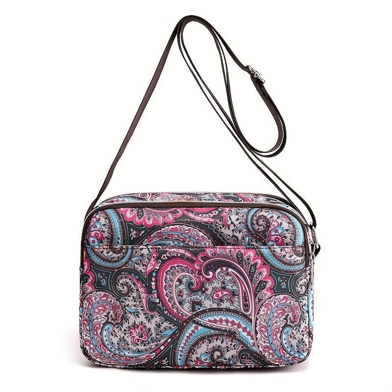 Nylon Crossbody Bag Lightweight Messenger Bag