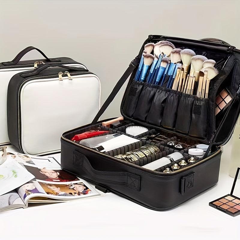 Portable Makeup Zipper Handbag Storage Travel Cosmetic Bag