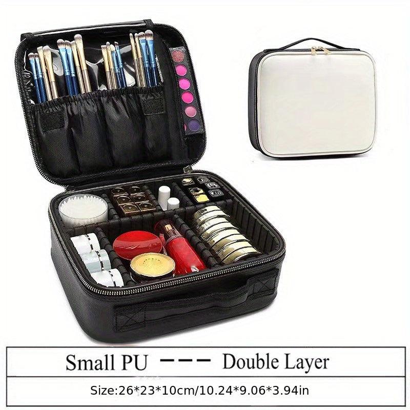 Portable Makeup Zipper Handbag Storage Travel Cosmetic Bag
