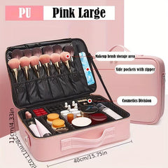 Portable Makeup Zipper Handbag Storage Travel Cosmetic Bag