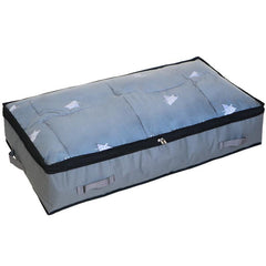 Large Capacity Underbed Clothes Box with Clear Cover