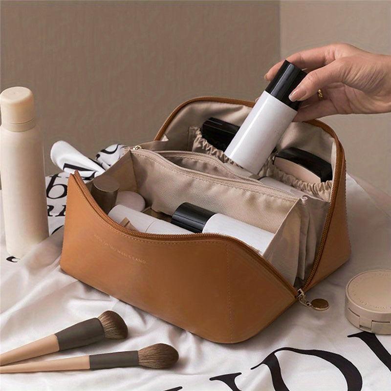 Large Makeup Bag Zipper Cosmetic Handbag Toiletry Wash Bag
