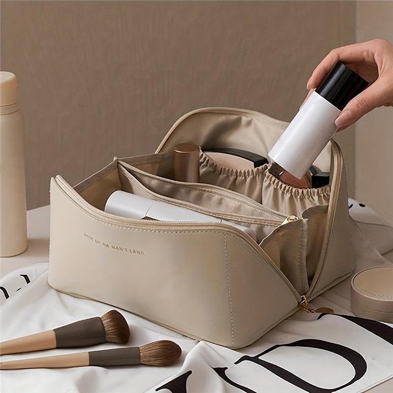 Large Makeup Bag Zipper Cosmetic Handbag Toiletry Wash Bag