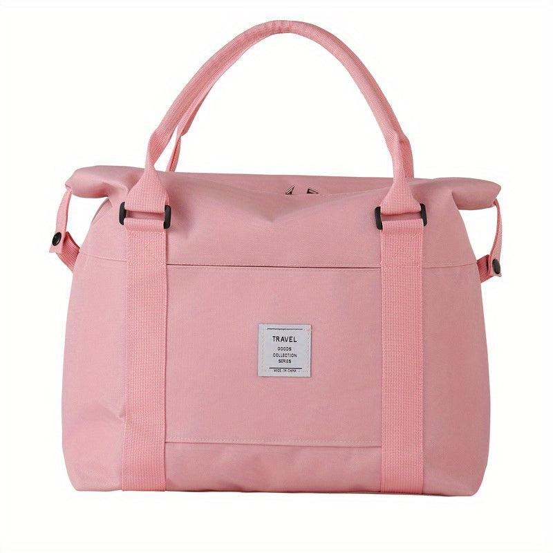 Large Capacity Carry on Tote Nylon Lightweight Luggage Weekender Bag