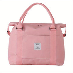 Large Capacity Carry on Tote Nylon Lightweight Luggage Weekender Bag