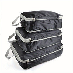 3 Pcs Travel Storage Bag Sets Dustproof Organizing Portable Luggage Bags
