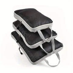 3 Pcs Travel Storage Bag Sets Dustproof Organizing Portable Luggage Bags