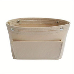 Large Capacity Felt Makeup Bag Travel Organizer Insert Bag