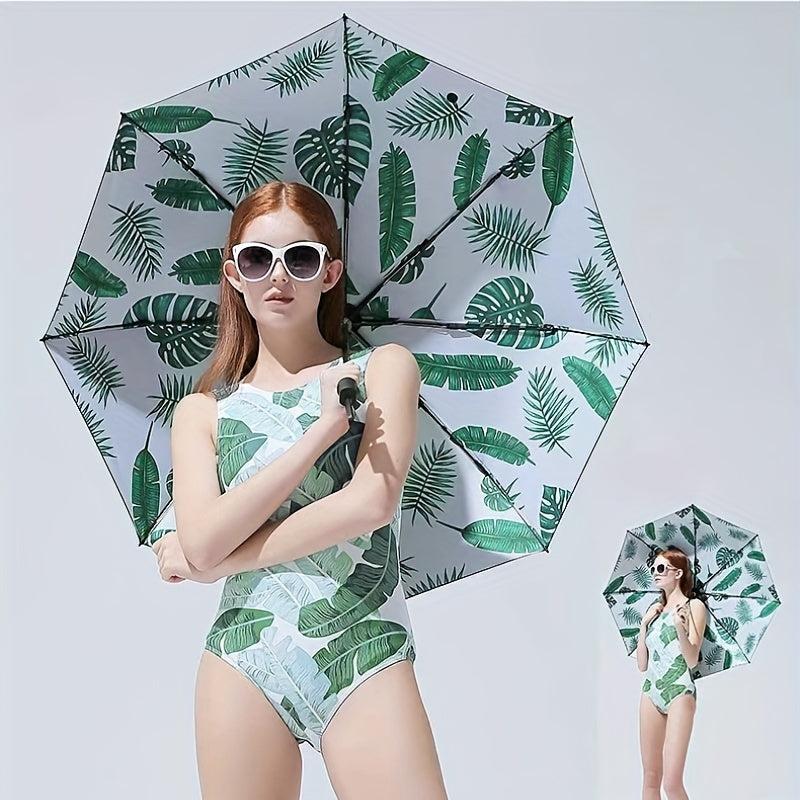 High Automatic Compact Umbrella Waterproof Windproof UV Protection