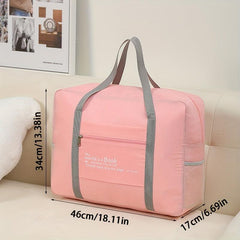 Large Capacity Gym Duffle Bag Foldable Weekend Travel Bag