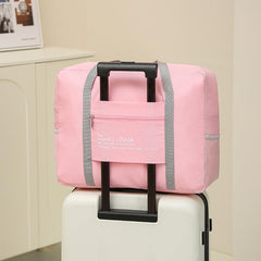 Large Capacity Gym Duffle Bag Foldable Weekend Travel Bag