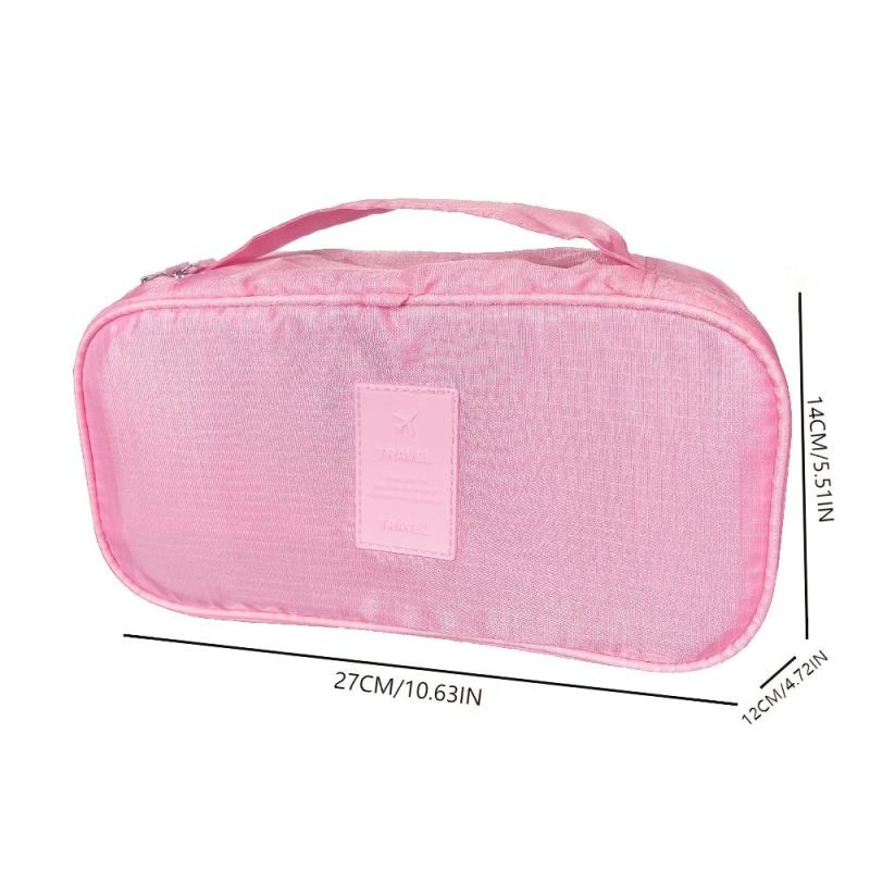 Minimalist Solid Underwear Storage Bag Lightweight Portable Clothes Organizer