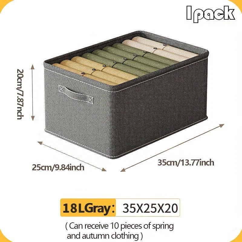 Gray Clothing Organizer Without Separation