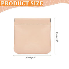 Portable Self-Closing Lipstick Bag Mini Pouch