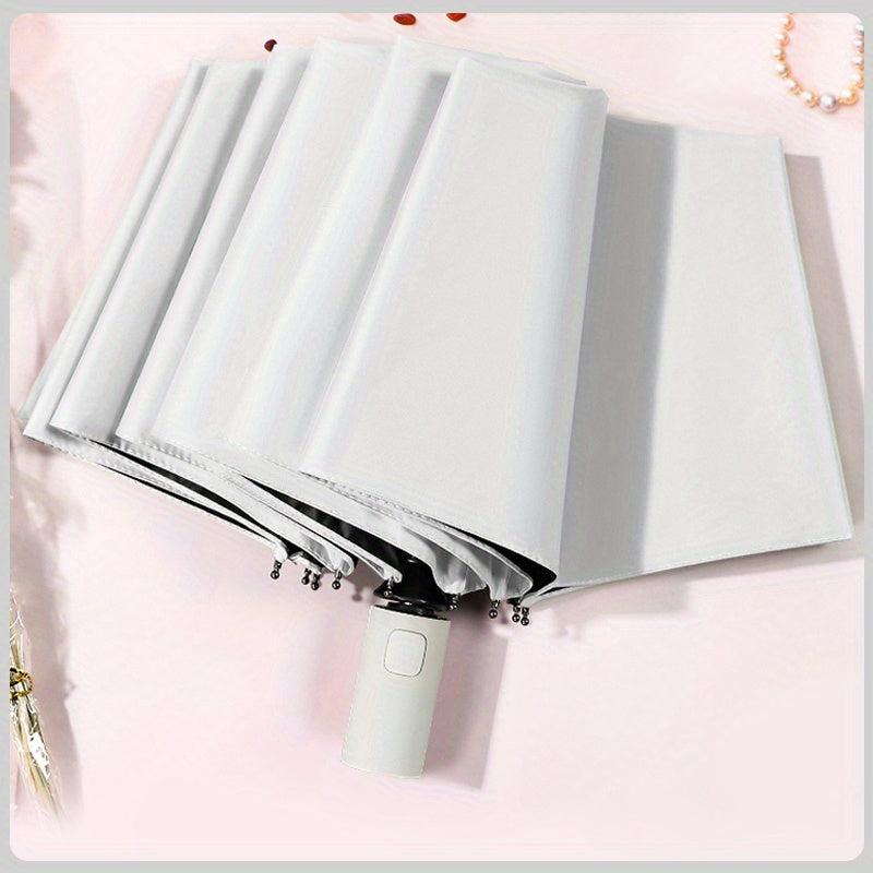 Ten Ribs Auto Open Close Travel Umbrella