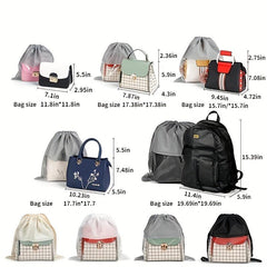 Dustproof Drawstring Bags Clothes Storage Bag