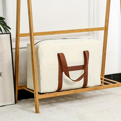 Canvas Quilt Storage Bag Dust-proof Sorting Storage Bag