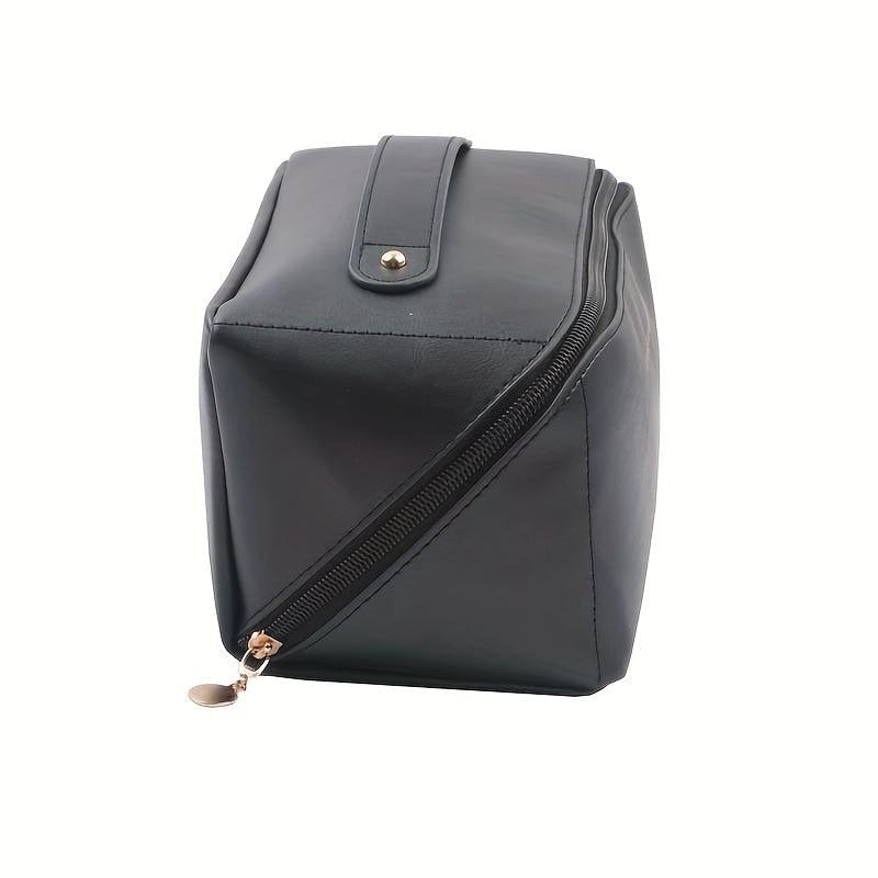 Large Capacity Cosmetic Bag Zipper Portable Makeup Organizer