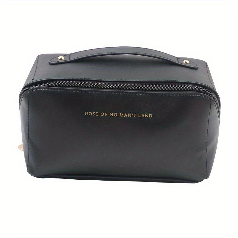 Large Capacity Cosmetic Bag Zipper Portable Makeup Organizer