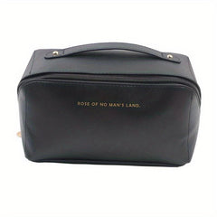 Large Capacity Cosmetic Bag Zipper Portable Makeup Organizer