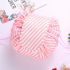 Waterproof Drawstring Cosmetic Bag Lightweight Portable Travel Makeup Bag