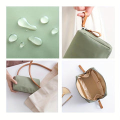 Minimalist Zipper Storage Bag Lightweight Makeup Bag Versatile Toiletry