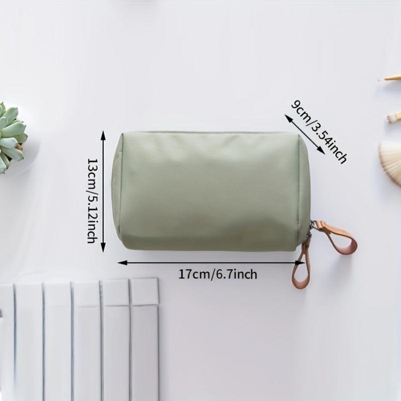 Minimalist Zipper Storage Bag Lightweight Makeup Bag Versatile Toiletry