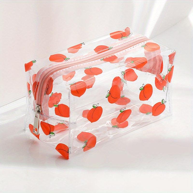 Clear Makeup Bag Portable Ladies Toiletry Bag Waterproof Cosmetic Bag