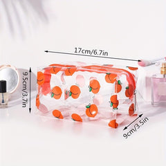 Clear Makeup Bag Portable Ladies Toiletry Bag Waterproof Cosmetic Bag