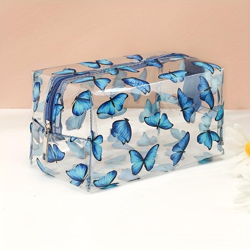 Clear Makeup Bag Portable Ladies Toiletry Bag Waterproof Cosmetic Bag