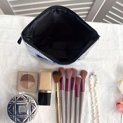 Evil Eye Pattern Makeup Bag Devil's Eye Cosmetic Storage Bag