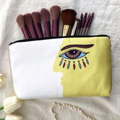Evil Eye Pattern Makeup Bag Devil's Eye Cosmetic Storage Bag