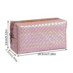 Laser Makeup Bag Zipper Storage Bag Toiletry Wash Bag