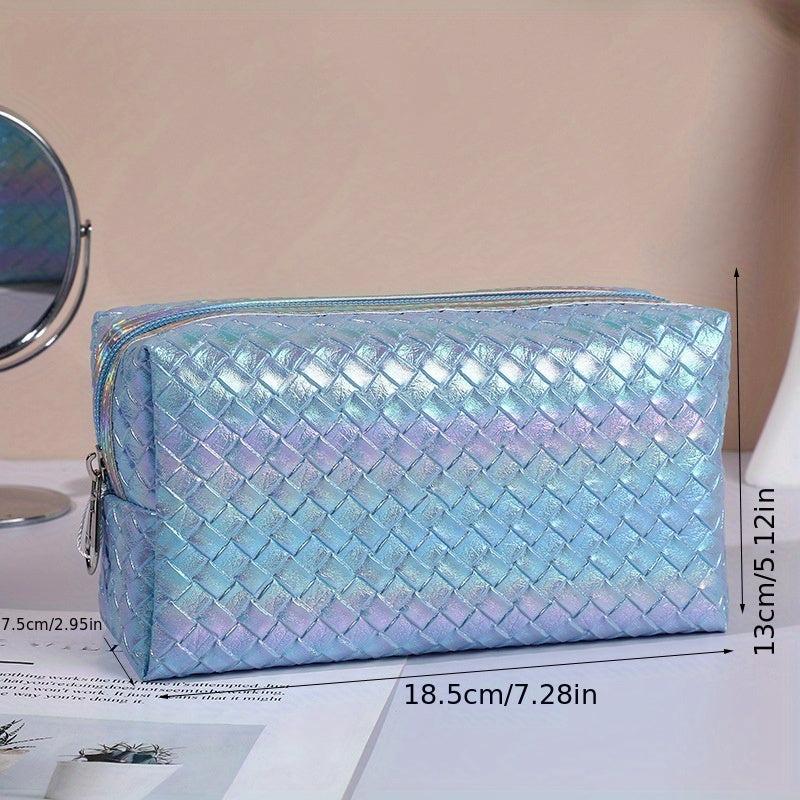 Laser Makeup Bag Zipper Storage Bag Toiletry Wash Bag