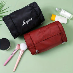 Nylon Rope Rolling Cosmetic Bag Portable Makeup Storage Bag