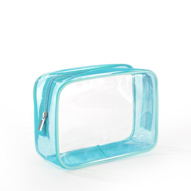 Clear Makeup Bag PVC Cosmetic Bag Makeup Case With Zipper